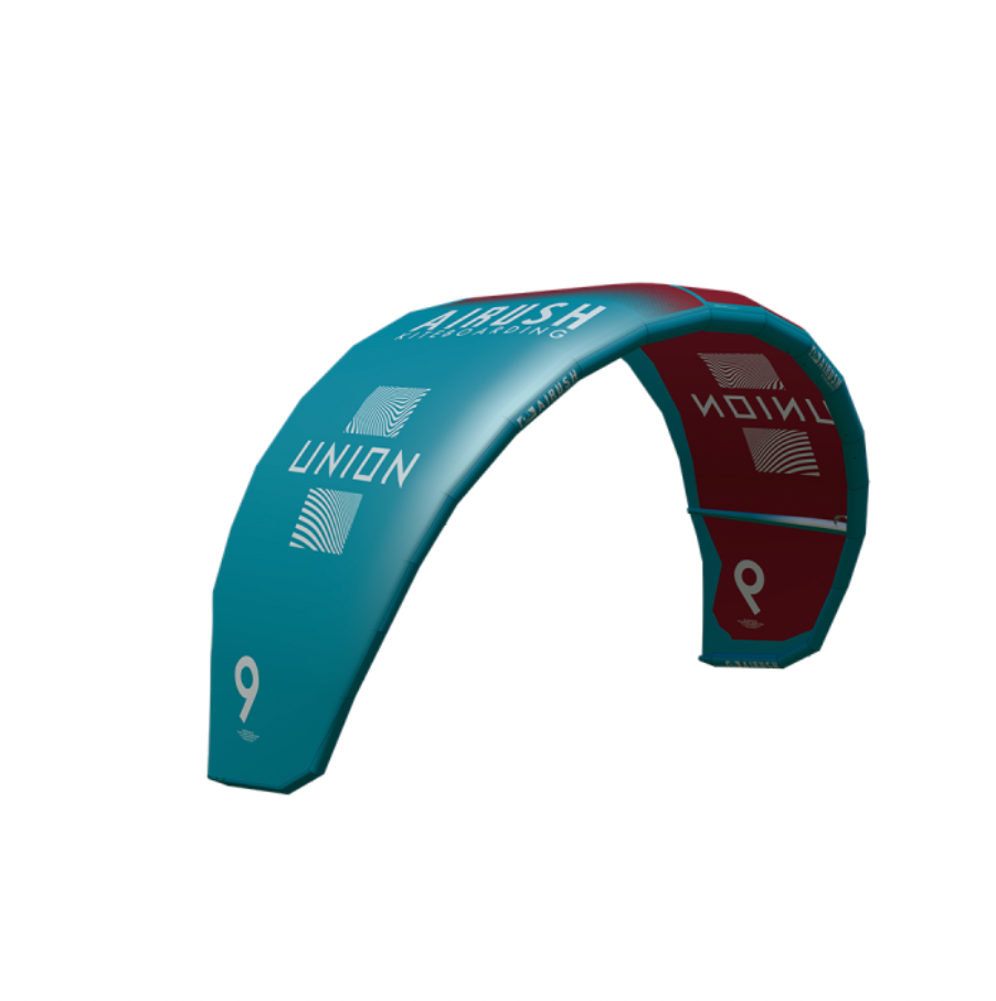 Airush Union Kite 2022, 9m, Red and Teal